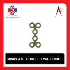 MINIPLATE DOUBLE T W/O BRIDGE